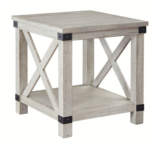 Carynhurst - Whitewash - Rectangular End Table Capital Discount Furniture Home Furniture, Furniture Store