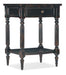 Charleston - One-Drawer Telephone Table - Black Capital Discount Furniture Home Furniture, Furniture Store