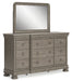 Lexorne - Gray - Dresser And Mirror Capital Discount Furniture Home Furniture, Furniture Store