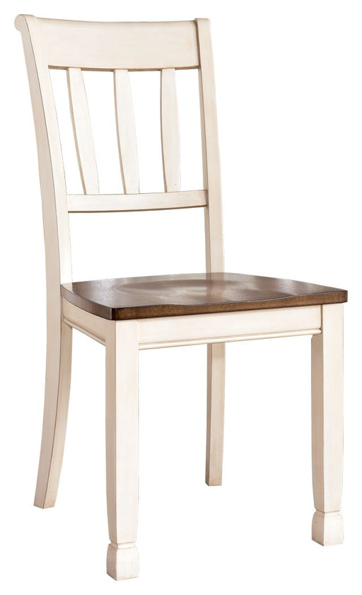 Whitesburg - Brown / Cottage White - Dining Room Side Chair Capital Discount Furniture Home Furniture, Furniture Store