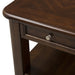 Wallace - Chair Side Table - Dark Brown Capital Discount Furniture Home Furniture, Home Decor, Furniture