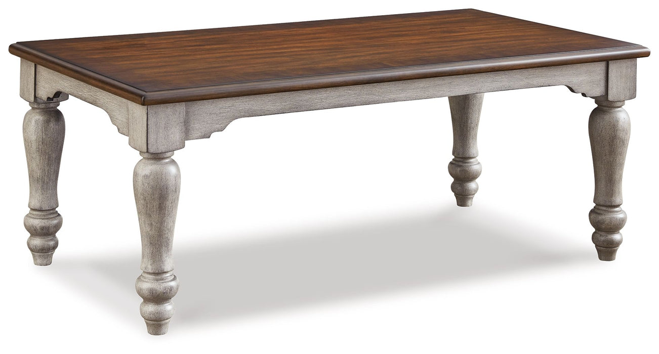 Lodenbay - Antique Gray / Brown - Rectangular Cocktail Table Capital Discount Furniture Home Furniture, Furniture Store
