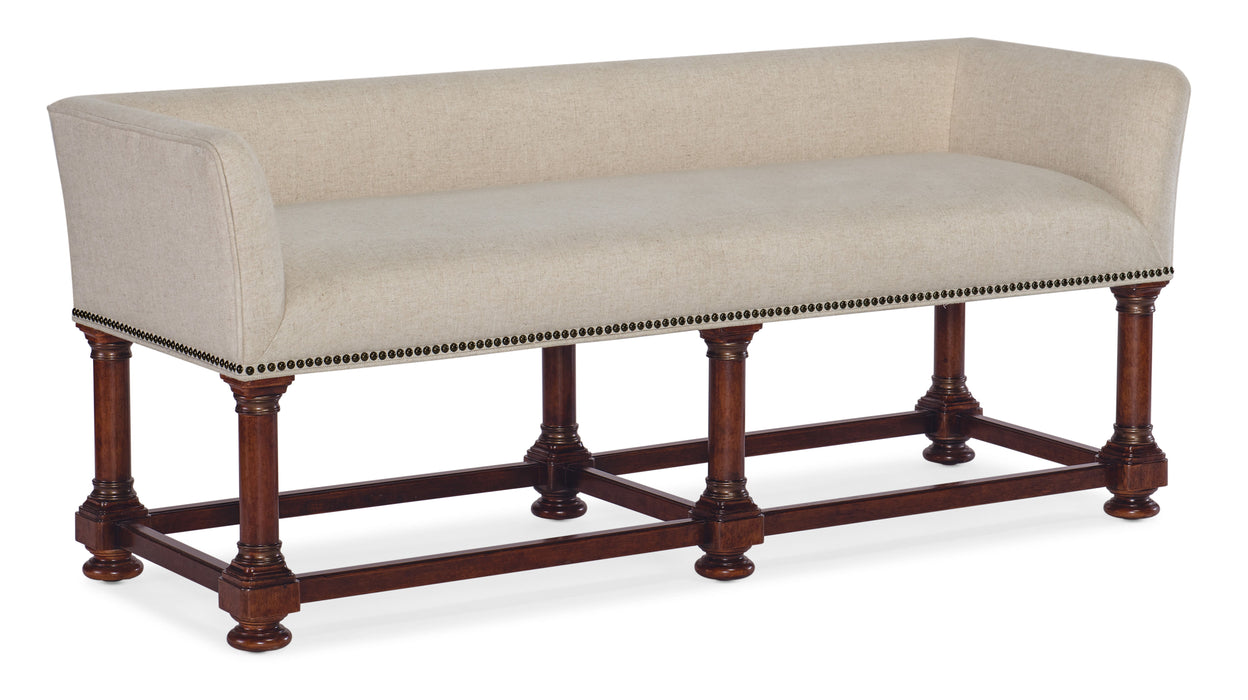 Charleston - Bed Bench - Dark Brown Capital Discount Furniture Home Furniture, Furniture Store
