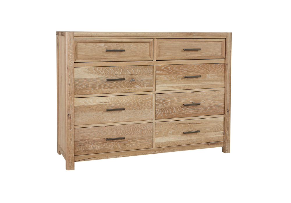 Crafted Oak - Dresser 8 Drawers Capital Discount Furniture Home Furniture, Furniture Store