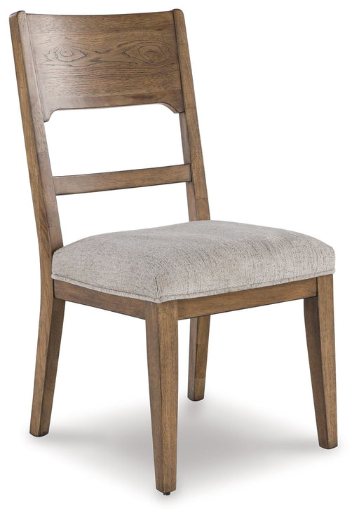 Cabalynn - Oatmeal / Light Brown - Dining Uph Side Chair Capital Discount Furniture Home Furniture, Furniture Store