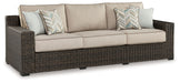 Coastline Bay - Brown - Sofa With Cushion Capital Discount Furniture Home Furniture, Furniture Store