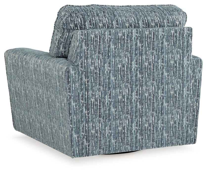 Aterburm - Twilight - Swivel Accent Chair Capital Discount Furniture Home Furniture, Furniture Store
