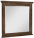 Cool Rustic - Landscape Mirror with Beveled Glass Capital Discount Furniture Home Furniture, Furniture Store