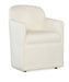 Commerce and Market - Izabela Upholstered Arm Chair - White Capital Discount Furniture Home Furniture, Furniture Store