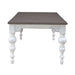 River Place - Rectangular Leg Table - White Capital Discount Furniture Home Furniture, Furniture Store