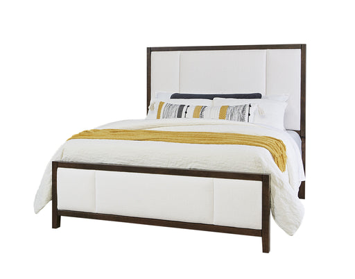 Crafted Cherry - Erin's Upholstered Bed Capital Discount Furniture Home Furniture, Furniture Store