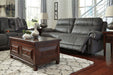 Austere - Gray - 2 Pc. - Reclining Sofa, Loveseat Capital Discount Furniture Home Furniture, Furniture Store