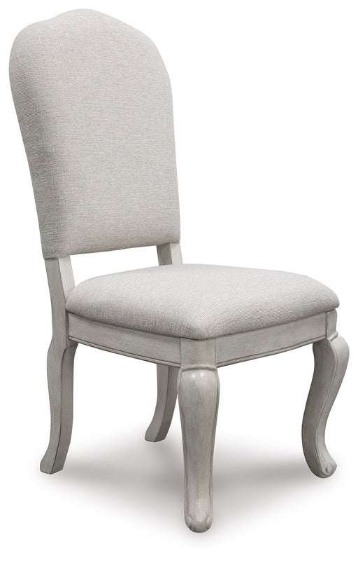 Arlendyne - Antique White - Dining Uph Side Chair Capital Discount Furniture Home Furniture, Furniture Store