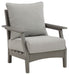 Visola - Gray - Lounge Chair W/Cushion (Set of 2) Capital Discount Furniture Home Furniture, Furniture Store