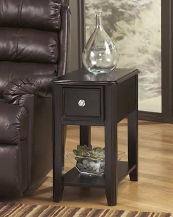 Breegin - Almost Black - Chair Side End Table Capital Discount Furniture Home Furniture, Furniture Store