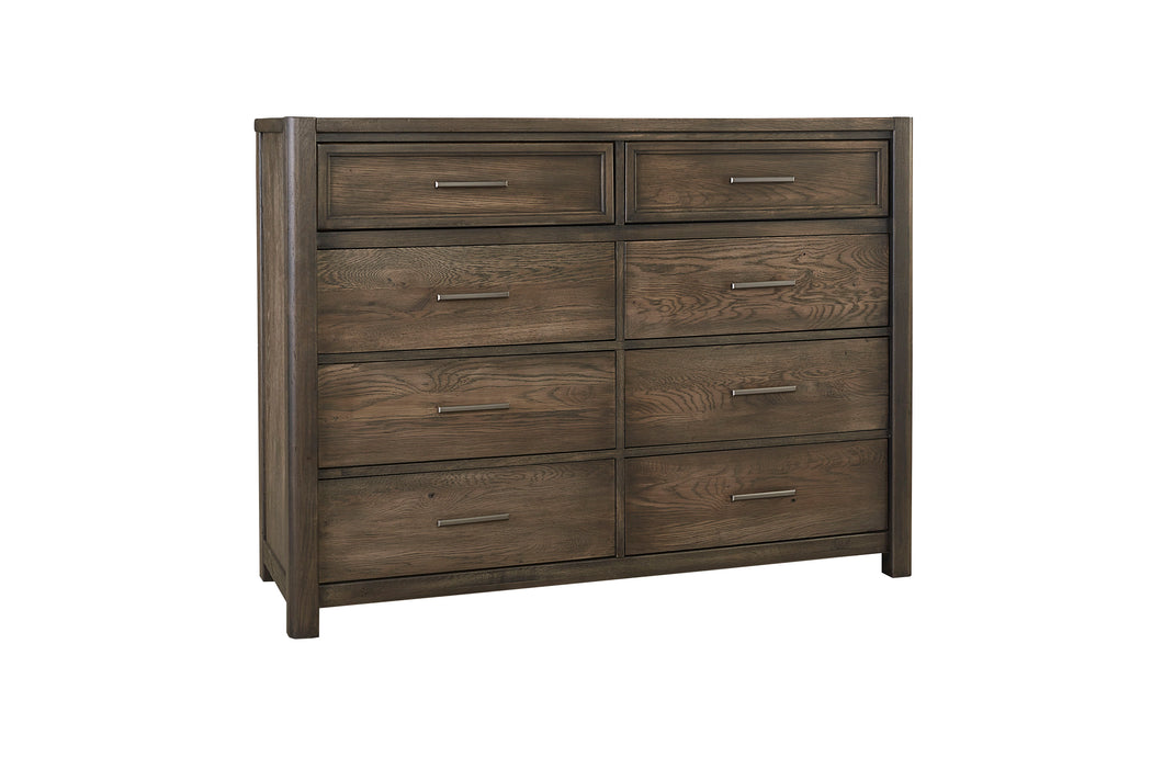 Crafted Oak - Dresser 8 Drawers - Dark Brown | Capital Discount Furniture Store Crafted Oak - Dresser 8 Drawers - Dark Brown | Capital Discount Furniture Store