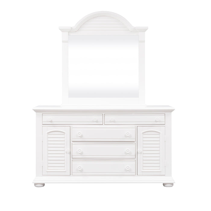 Summer House - Dresser & Mirror - White Capital Discount Furniture Home Furniture, Furniture Store
