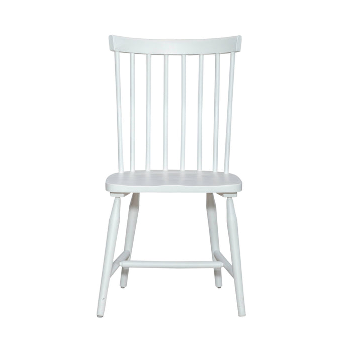 Palmetto Heights - Spindle Back Side Chair (RTA) - White Capital Discount Furniture Home Furniture, Furniture Store