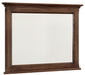 Heritage - Landscape Mirror with Beveled Glass Capital Discount Furniture Home Furniture, Furniture Store