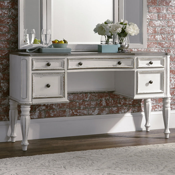 Magnolia Manor - Vanity Desk - White Capital Discount Furniture Home Furniture, Home Decor, Furniture