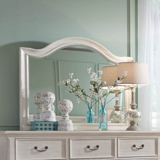 Bayside - Arched Mirror - White Capital Discount Furniture Home Furniture, Home Decor, Furniture
