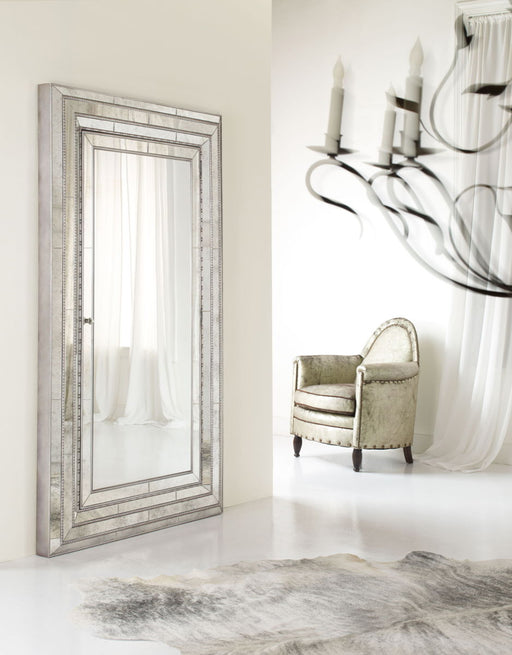 Melange - Glamour Floor Mirror With Jewelry Armoire Storage Capital Discount Furniture Home Furniture, Furniture Store