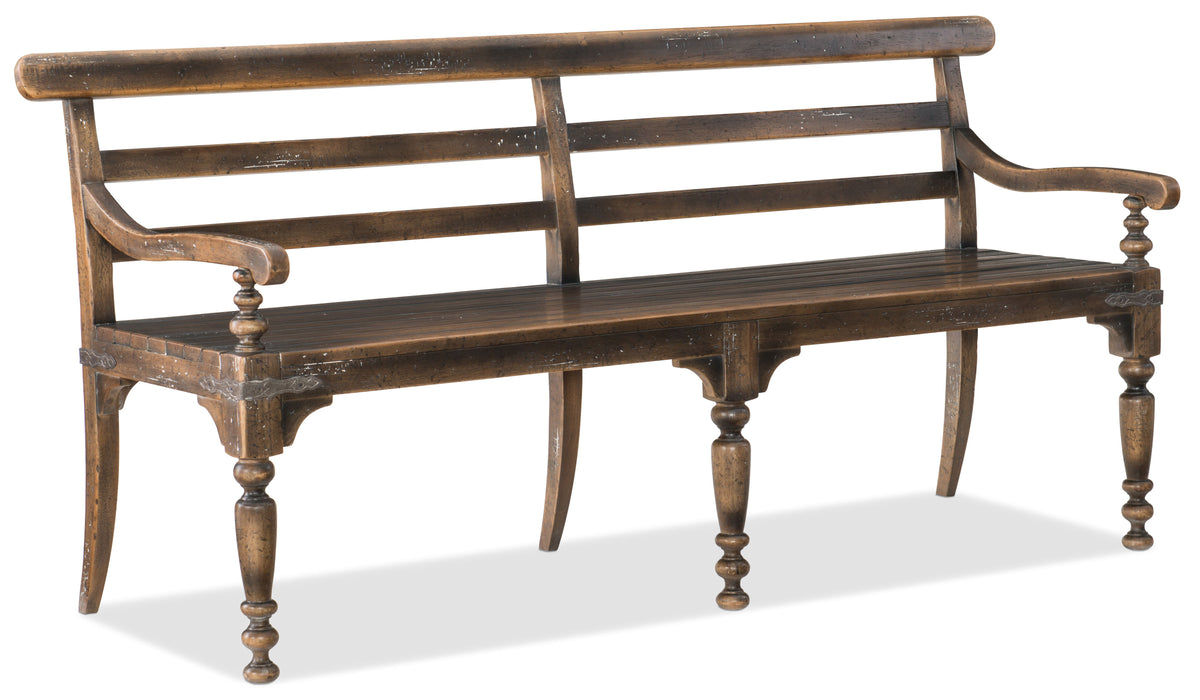 Hill Country - Helotes Dining Bench Capital Discount Furniture Home Furniture, Furniture Store