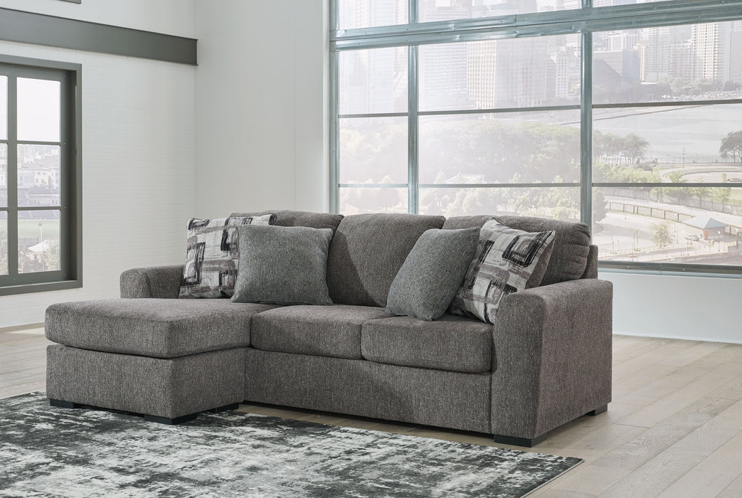 Gardiner - Pewter - Sofa Chaise Capital Discount Furniture Home Furniture, Furniture Store