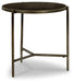 Doraley - Brown / Gray - Chair Side End Table Capital Discount Furniture Home Furniture, Furniture Store