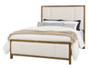 Crafted Cherry - Erin's Upholstered Bed Capital Discount Furniture Home Furniture, Furniture Store