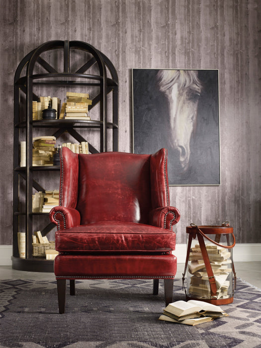 Blakeley - Club Chair - Dark Red Capital Discount Furniture Home Furniture, Furniture Store