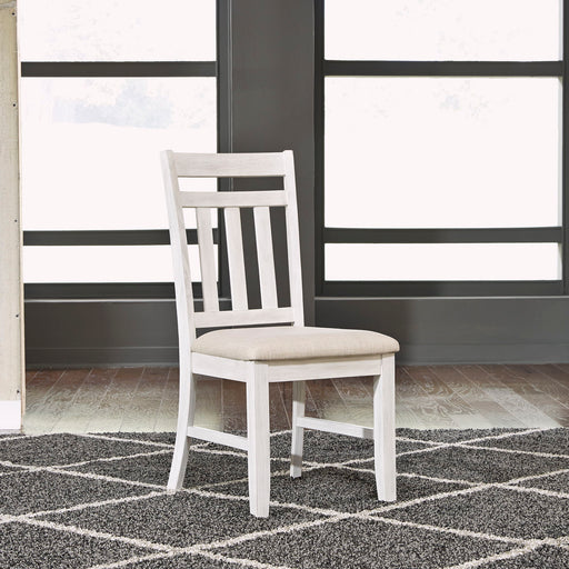 Summerville - Slat Back Side Chair - White Capital Discount Furniture Home Furniture, Furniture Store