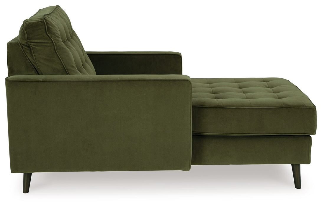 Reveon Lakes - Olive - Chaise Capital Discount Furniture Home Furniture, Furniture Store