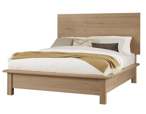 Crafted Cherry - Plank Bed With Terrace Footboard Capital Discount Furniture Home Furniture, Furniture Store