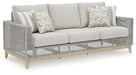 Seton Creek - Gray - Sofa With Cushion Capital Discount Furniture Home Furniture, Furniture Store