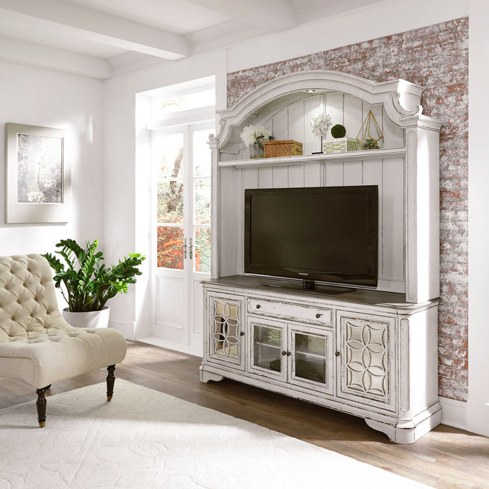 Magnolia Manor - Entertainment Center - White Capital Discount Furniture Home Furniture, Home Decor, Furniture