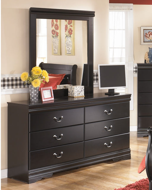 Huey Vineyard - Black - Dresser, Mirror Capital Discount Furniture Home Furniture, Furniture Store