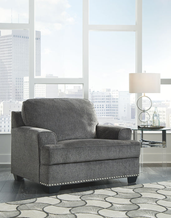 Locklin - Carbon - Chair And A Half Capital Discount Furniture Home Furniture, Furniture Store