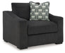 Wryenlynn - Onyx - Chair And A Half Capital Discount Furniture Home Furniture, Furniture Store