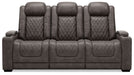 Hyllmont - Gray - Pwr Rec Sofa With Adj Headrest Capital Discount Furniture Home Furniture, Furniture Store