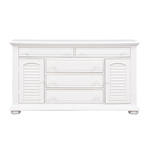 Summer House - 2 Door 5 Drawer Dresser - White Capital Discount Furniture Home Furniture, Furniture Store