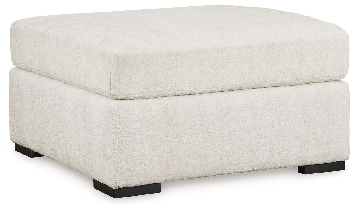 Chessington - Ivory - Oversized Accent Ottoman Capital Discount Furniture Home Furniture, Furniture Store