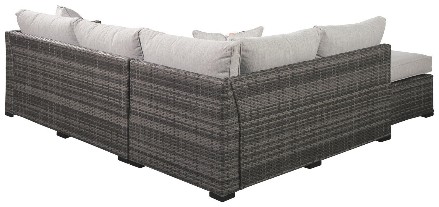 Cherry Point - Gray - 4 Pc. - Lounge Set Capital Discount Furniture Home Furniture, Furniture Store