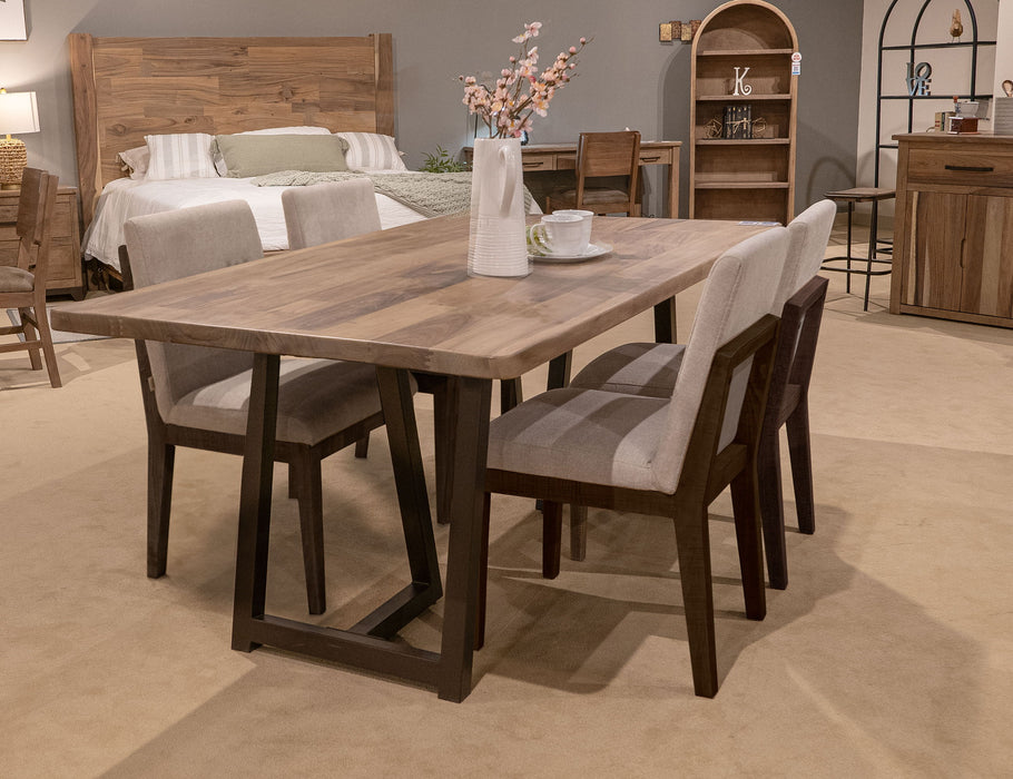 Natural Parota - Table - Light Brown Capital Discount Furniture Home Furniture, Furniture Store