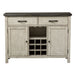 Willowrun - Sideboard - Rustic White Capital Discount Furniture Home Furniture, Furniture Store