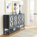 Circle View - Four Door Accent Cabinet - Blue Capital Discount Furniture Home Furniture, Furniture Store