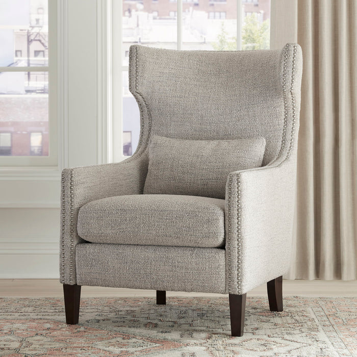 Davenport - Upholstered Accent Chair - Porcelain Capital Discount Furniture Home Furniture, Home Decor, Furniture
