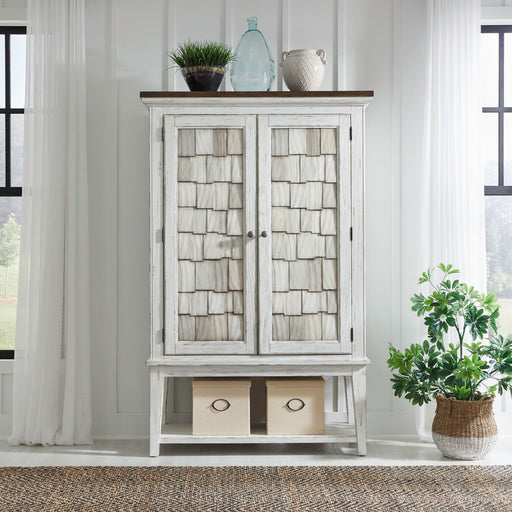 River Place - Bar Cabinet - White Capital Discount Furniture Home Furniture, Furniture Store