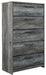 Baystorm - Gray - Five Drawer Chest Capital Discount Furniture Home Furniture, Furniture Store