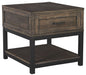 Johurst - Grayish Brown - Rectangular End Table Capital Discount Furniture Home Furniture, Furniture Store